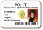 David Starsky Badge HALLOWEEN Costume Accessory